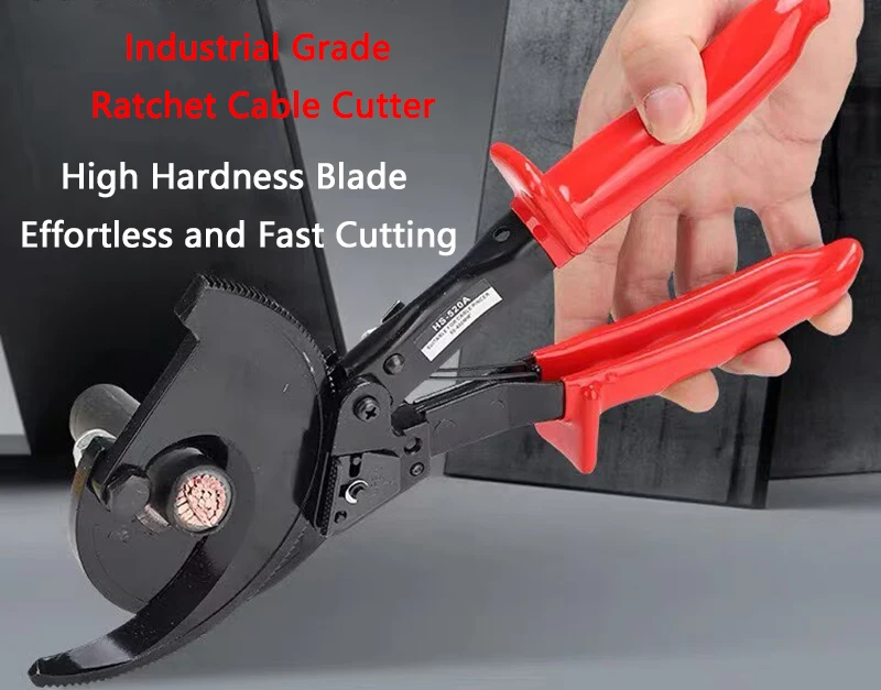 Industrial Grade Hydraulic Tool HS-320A/520A Manual Ratchet Scissors Hydraulic Cable Cutting Pliers Wire Cutting Pliers
Industrial Grade Hydraulic Tool HS-320A/520A Manual Ratchet Scissors Hydraulic Cable Cutting Pliers Wire Cutting Pliers