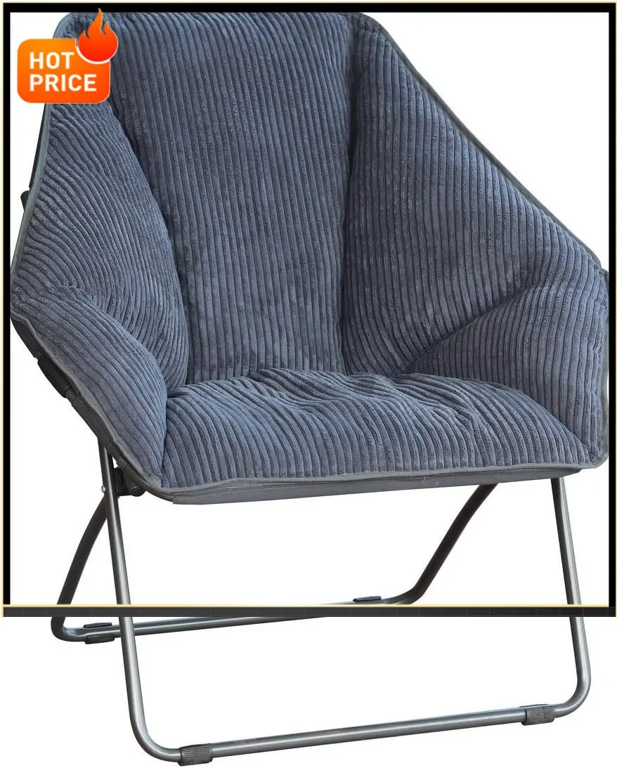 BestsellerLimited Hexagon Folding Dish Corduroy Chair, Perfect for Dorm Rooms, Bed Rooms, Accent Chairs, Reading, Studying, Gami
BestsellerLimited Hexagon Folding Dish Corduroy Chair, Perfect for Dorm Rooms, Bed Rooms, Accent Chairs, Reading, Studying, Gami