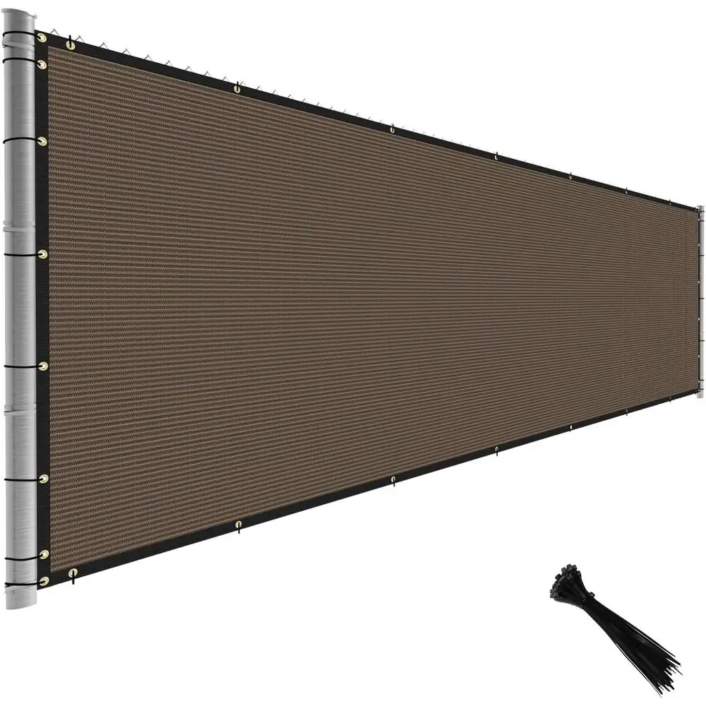 8ft x 50ft Outdoor Shade Cloth with Grommets, 150 GSM Temporary Privacy Cover, Zip Ties Included
8ft x 50ft Outdoor Shade Cloth with Grommets, 150 GSM Temporary Privacy Cover, Zip Ties Included
