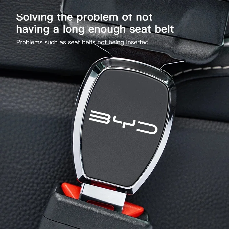 1Pc Leather Metal Car Seat Belt Extender Buckle for BYD ATTO 3 Shark 6 Han Tang Song Plus Auto Interior Accessories
1Pc Leather Metal Car Seat Belt Extender Buckle for BYD ATTO 3 Shark 6 Han Tang Song Plus Auto Interior Accessories