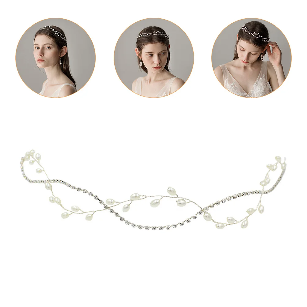 Pearl Crystal Rhinestone Hair Accessory Bridal Headb Wedding Decor Bride Headwear Lightweight Durable Hair Tool
Pearl Crystal Rhinestone Hair Accessory Bridal Headb Wedding Decor Bride Headwear Lightweight Durable Hair Tool