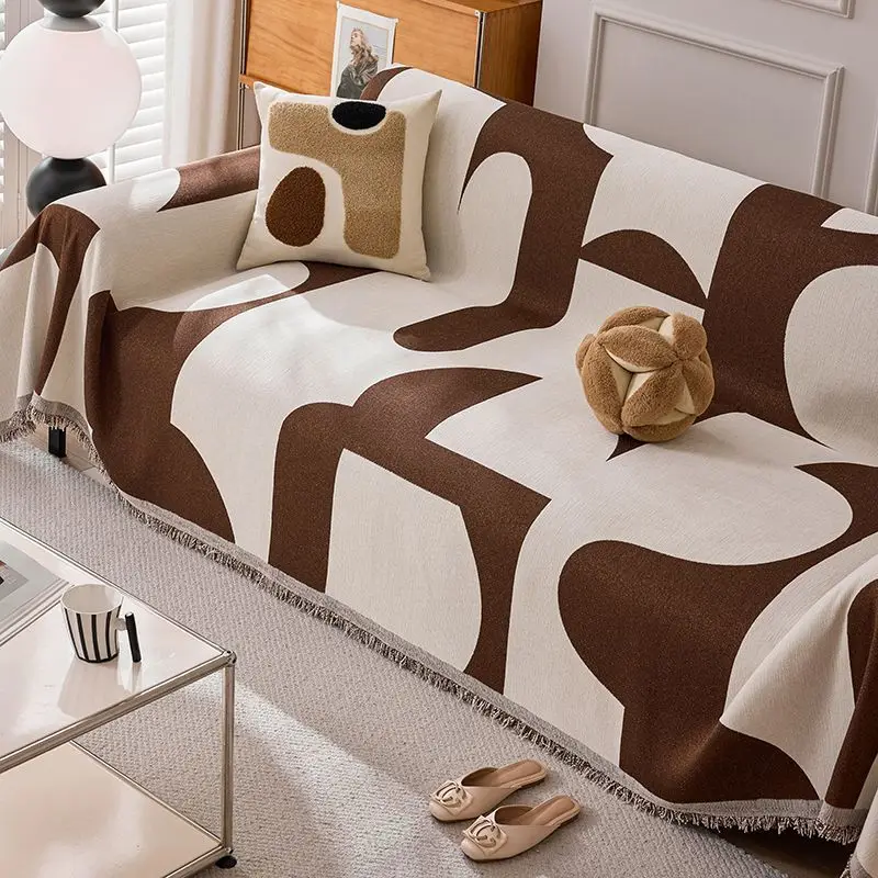 Boho Jacquard Chenille Sofa Towel with Tassels Double-side, for Living Room Camping Picnic Large Blanket Leisure Relax Beach
Boho Jacquard Chenille Sofa Towel with Tassels Double-side, for Living Room Camping Picnic Large Blanket Leisure Relax Beach