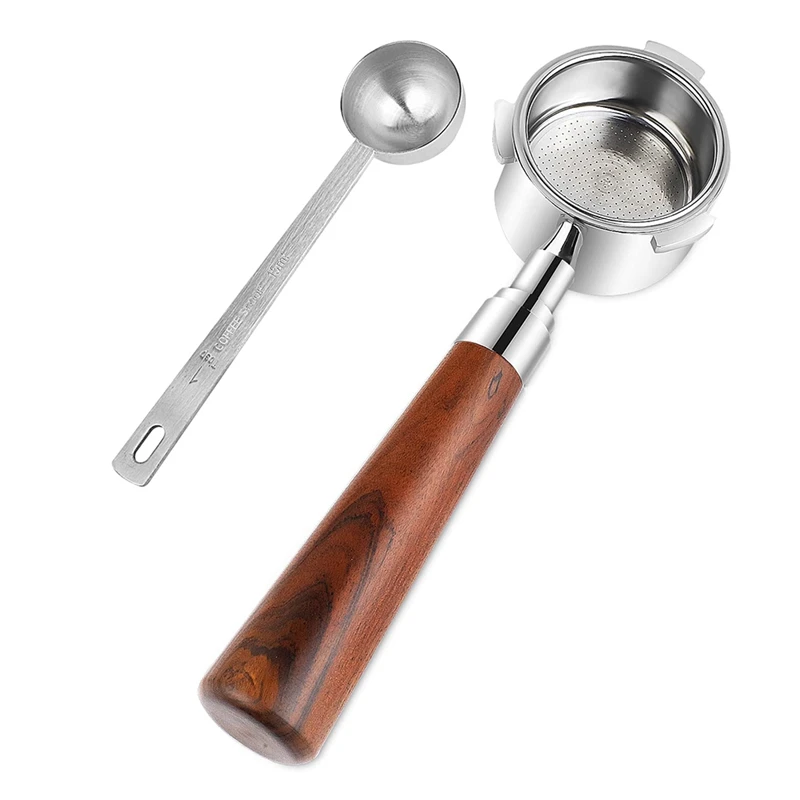 Bottomless Filter 51Mmfor Coffee Machine Machine Coffee Bottom Filter Holder With Spoon
Bottomless Filter 51Mmfor Coffee Machine Machine Coffee Bottom Filter Holder With Spoon