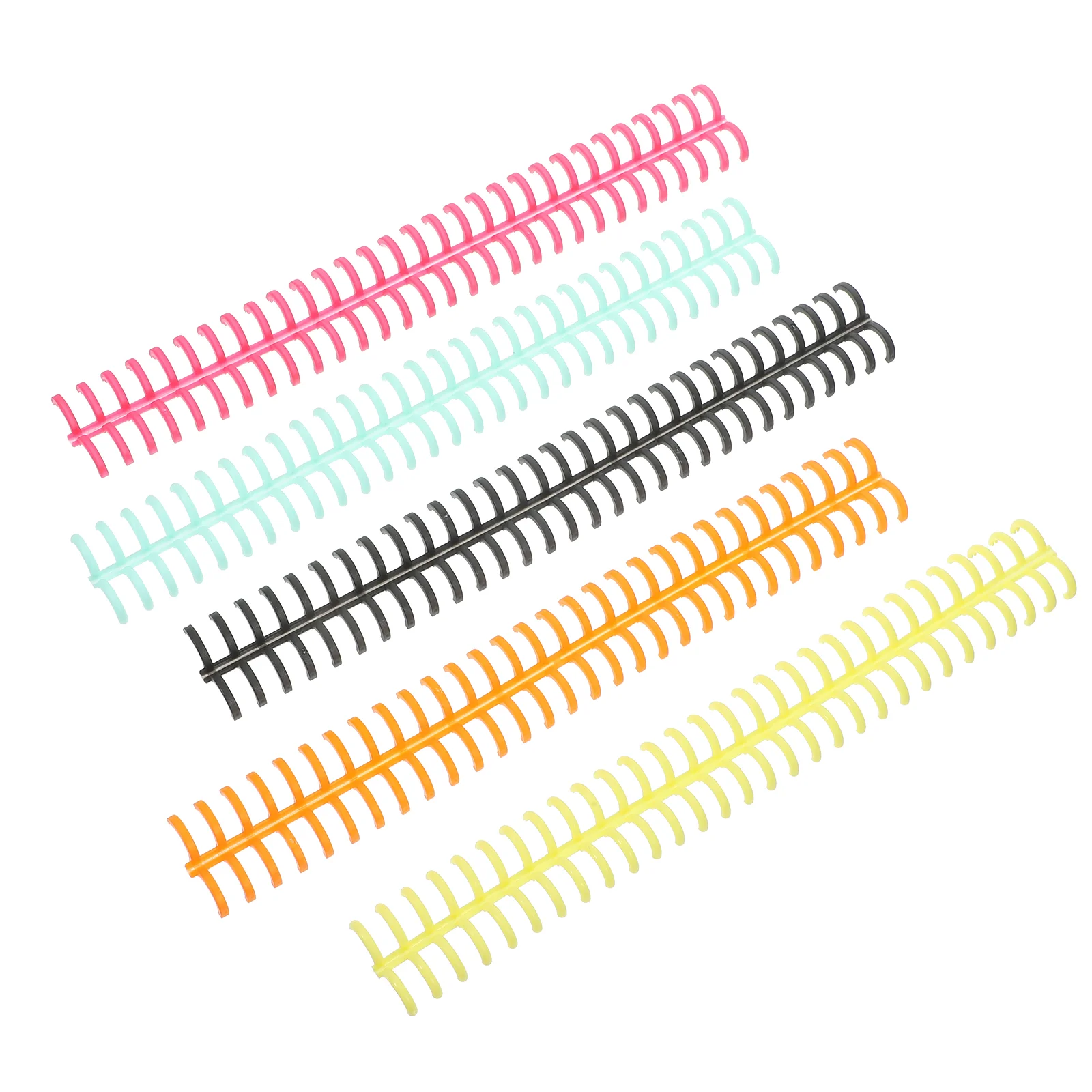 11 Pcs Plastic Loose-leaf Coil Binding Spines Spirals Supplies Notebook Hinges Student
11 Pcs Plastic Loose-leaf Coil Binding Spines Spirals Supplies Notebook Hinges Student