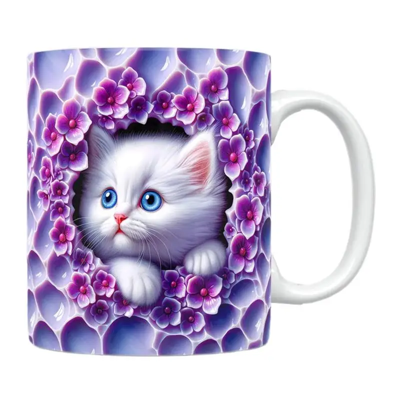 Cute Cat Mug 11oz Ceramic Coffee Mug Holiday Coffee Latte Mug Novelty Space Design Drinking Cups For Milk Tea Coffee Cocoa Water
Cute Cat Mug 11oz Ceramic Coffee Mug Holiday Coffee Latte Mug Novelty Space Design Drinking Cups For Milk Tea Coffee Cocoa Water