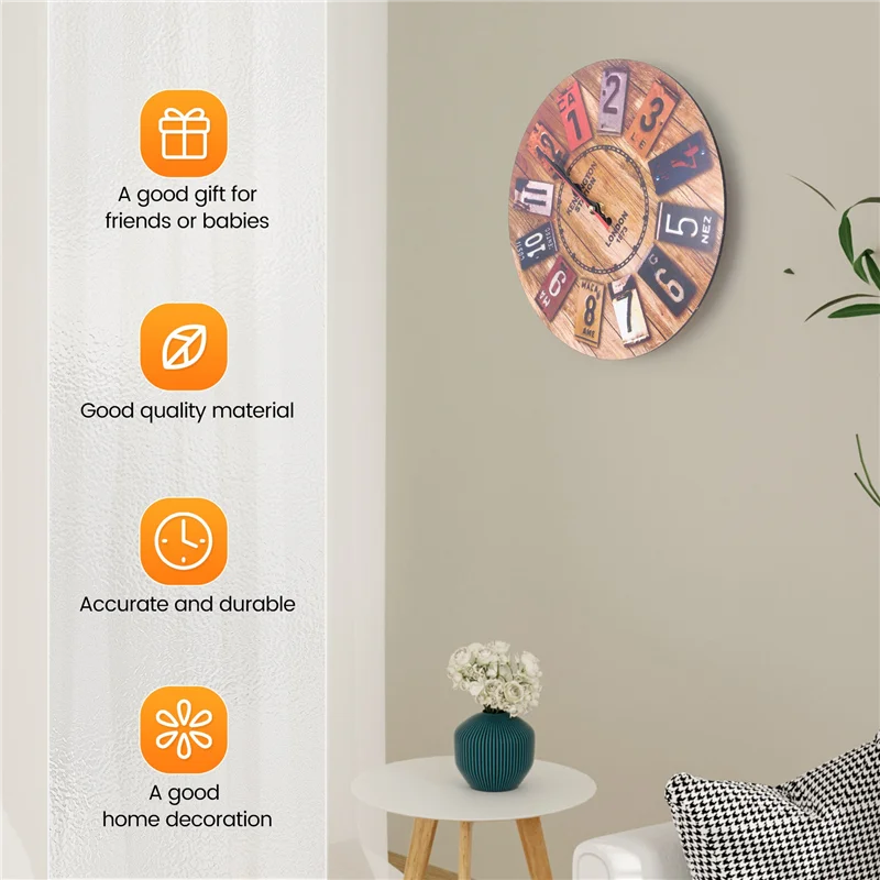 F-T Wood European Old Time Classic Retro Wall Clock Fashion Decoration Living Room Wall Decor Saat Home Watch Wall Gift
F-T Wood European Old Time Classic Retro Wall Clock Fashion Decoration Living Room Wall Decor Saat Home Watch Wall Gift