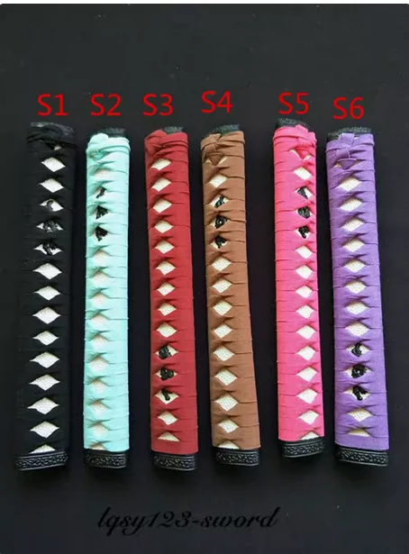 26cm Complete Japanese Katana Curved/Bent Tsuka Handle Hilt with Alloy Fittings & Rayskin Same & Suede Leather Tsuka-Maki Rope
26cm Complete Japanese Katana Curved/Bent Tsuka Handle Hilt with Alloy Fittings & Rayskin Same & Suede Leather Tsuka-Maki Rope