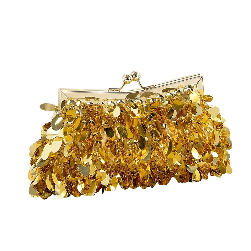 Handwoven Silver Sequin Clutch - Sparkling Small Party Bag For Banquets & Dinners Eco-Friendly Canvas Tote With Beaded Accents
Handwoven Silver Sequin Clutch - Sparkling Small Party Bag For Banquets & Dinners Eco-Friendly Canvas Tote With Beaded Accents