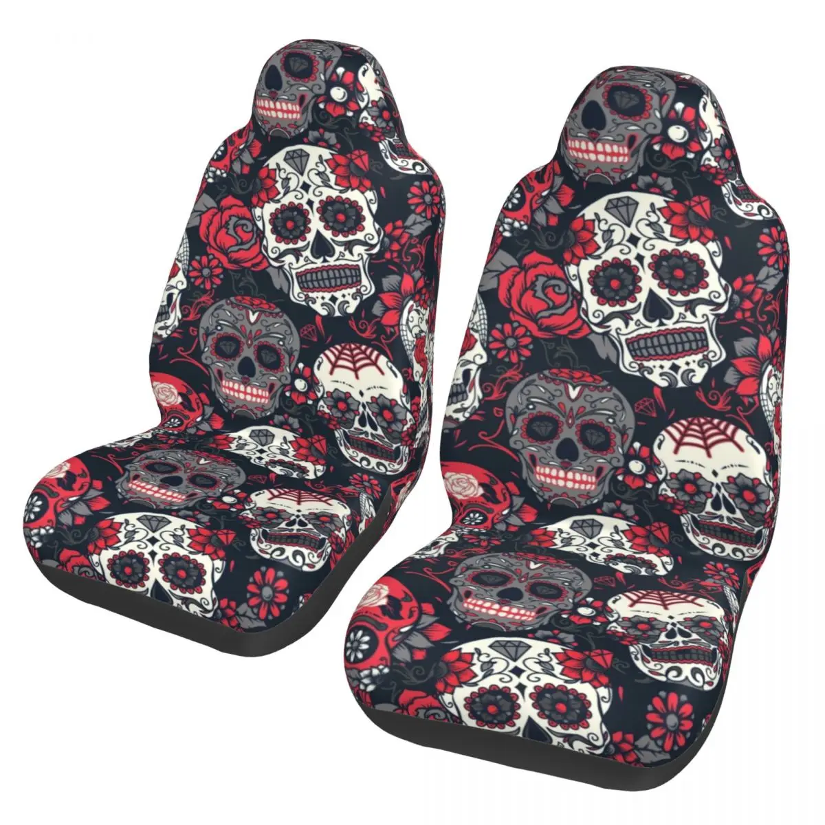 Универсальный чехол для автомобильного сиденья с узором Sugar Skull, красный, для внедорожников, передний и задний, из флокированной ткани, полиэстер, защитная накладка на сиденье
Универсальный чехол для автомобильного сиденья с узором Sugar Skull, красный, для внедорожников, передний и задний, из флокированной ткани, полиэстер, защитная накладка на сиденье