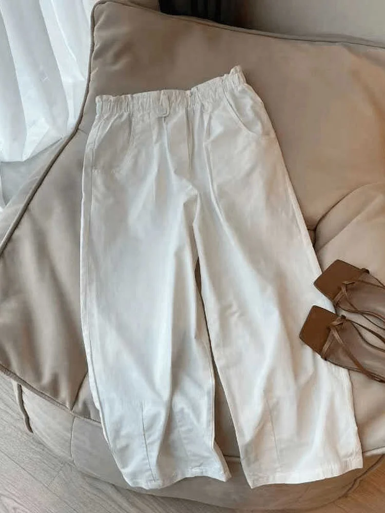 High Waist Casual Pants Summer 2024 Faion Slimming Loose Straight Leg Wide Leg Nine Points Pants Versatile Sli
High Waist Casual Pants Summer 2024 Faion Slimming Loose Straight Leg Wide Leg Nine Points Pants Versatile Sli