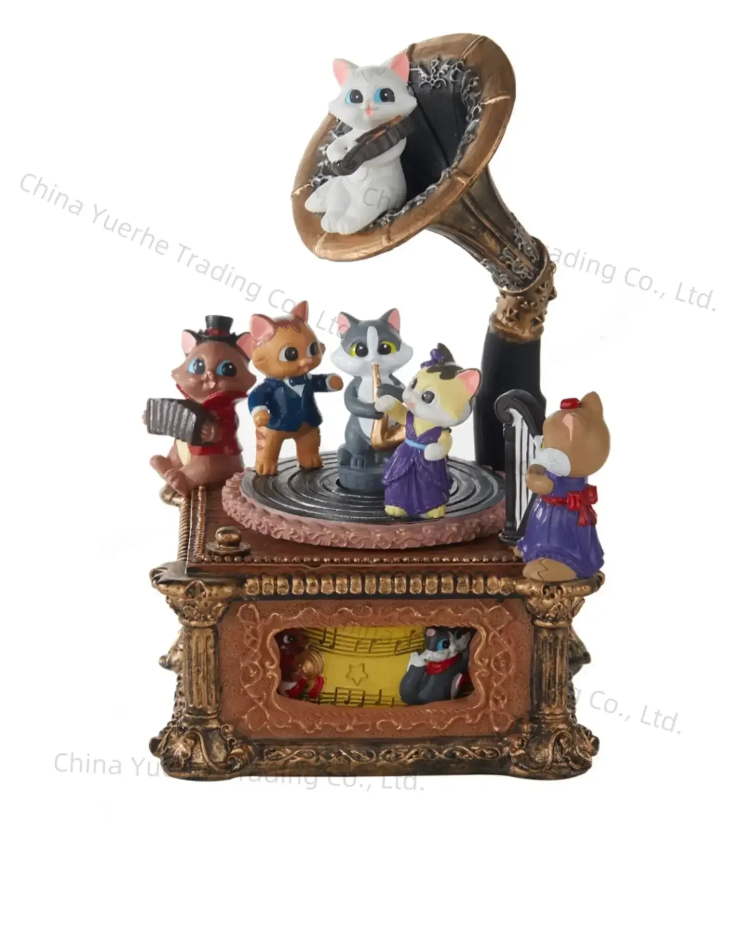 Cat music box music box rotating creative practical girl girl child birthday gift girl girlfriend
Cat music box music box rotating creative practical girl girl child birthday gift girl girlfriend