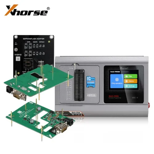 Программатор Xhorse Multi-Prog с адаптерами VH24 VH29 VH30 VH31 + адаптер XDNPM3GL MQB48 без пайки, 13 шт.
Программатор Xhorse Multi-Prog с адаптерами VH24 VH29 VH30 VH31 + адаптер XDNPM3GL MQB48 без пайки, 13 шт.