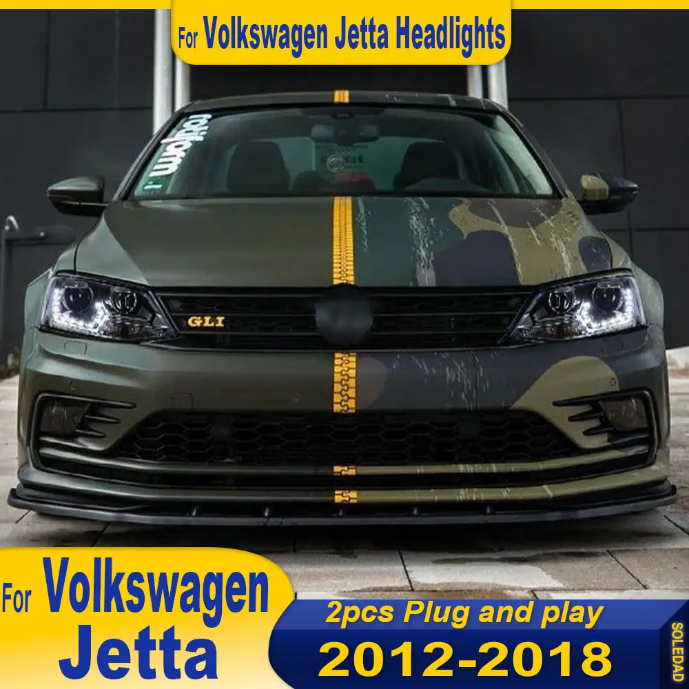 Car Full LED Headlight For Volkswagen JETTA Sagitar 2012-2018 Head Lamp DRL Car Head Lamp Front light Assembly Plug and play
Car Full LED Headlight For Volkswagen JETTA Sagitar 2012-2018 Head Lamp DRL Car Head Lamp Front light Assembly Plug and play