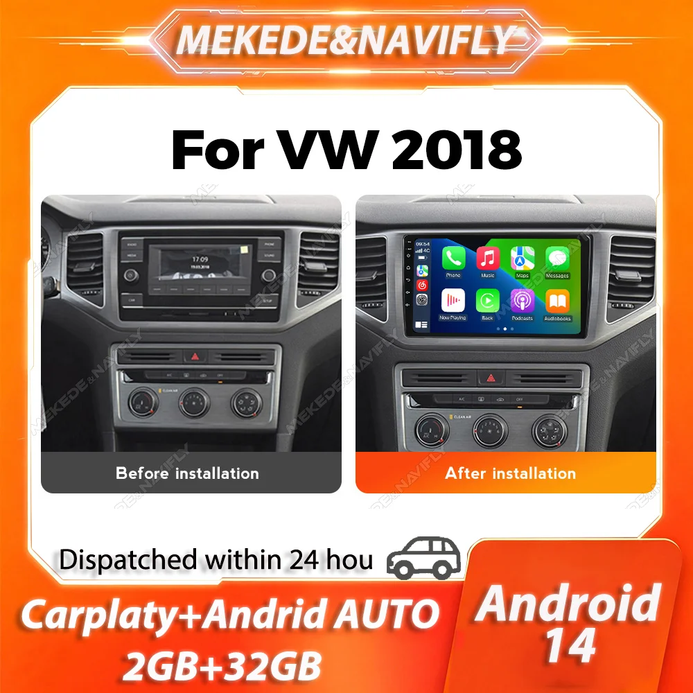 MEKEDE 2Din Car Radio Carplay For Volkswagen Passat Golf MBQ Polo B5 B6 Plus T-Cross Zoals T-Kruis T-Roc Tharu Sagitar 2018-2020
MEKEDE 2Din Car Radio Carplay For Volkswagen Passat Golf MBQ Polo B5 B6 Plus T-Cross Zoals T-Kruis T-Roc Tharu Sagitar 2018-2020