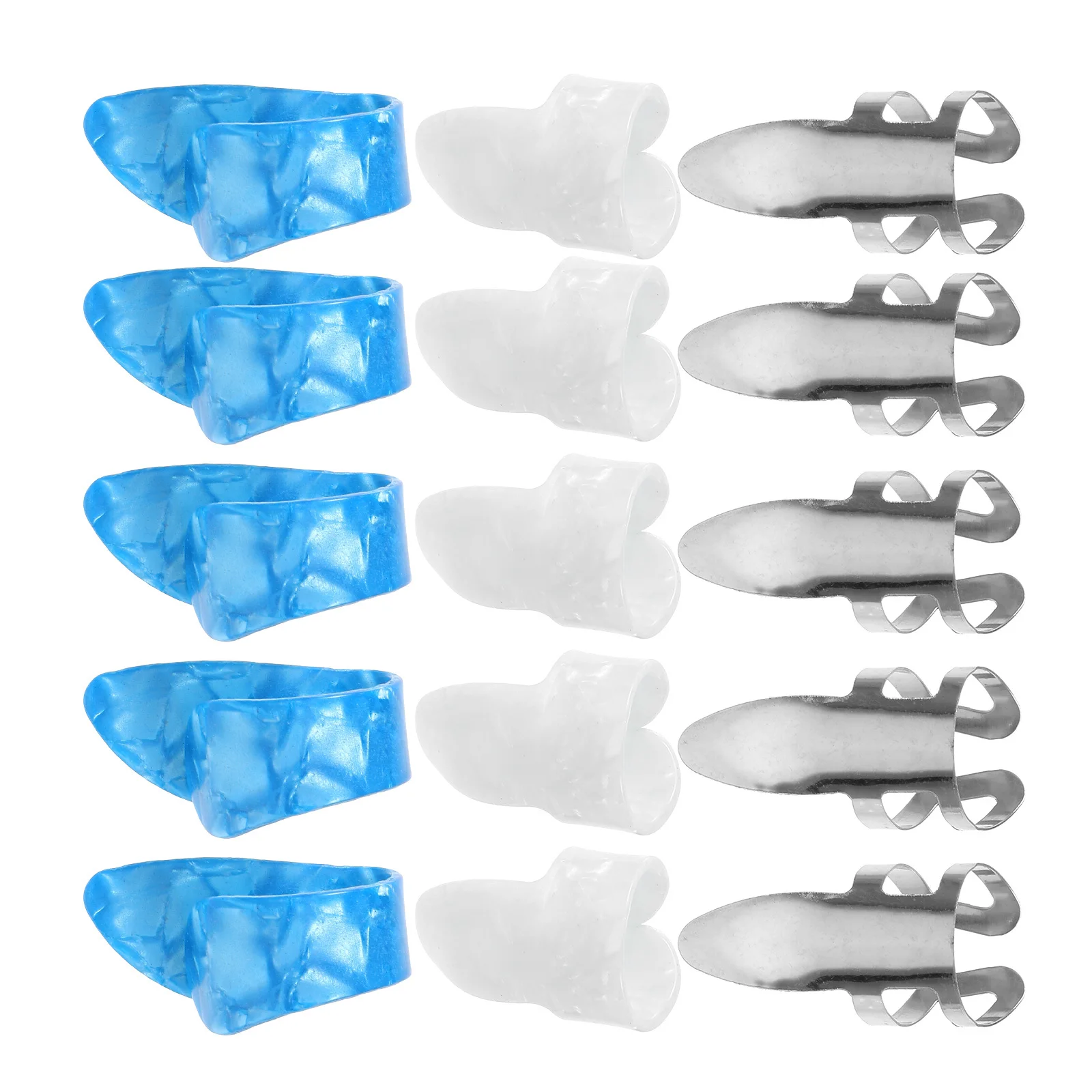 15Pcs Guitar Thumb Picks Stainless Steel and Celluloid Material Ultra Thin Comfortable Grip for Professional Playing Storage Box
15Pcs Guitar Thumb Picks Stainless Steel and Celluloid Material Ultra Thin Comfortable Grip for Professional Playing Storage Box