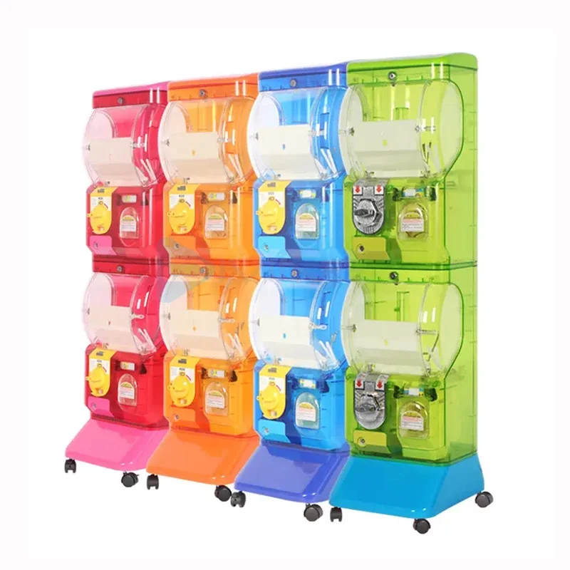 Amusement Coin Operated Game Machine Coin Pusher Prize Machine 2 Layers Capsule Vending Game Machine
Amusement Coin Operated Game Machine Coin Pusher Prize Machine 2 Layers Capsule Vending Game Machine