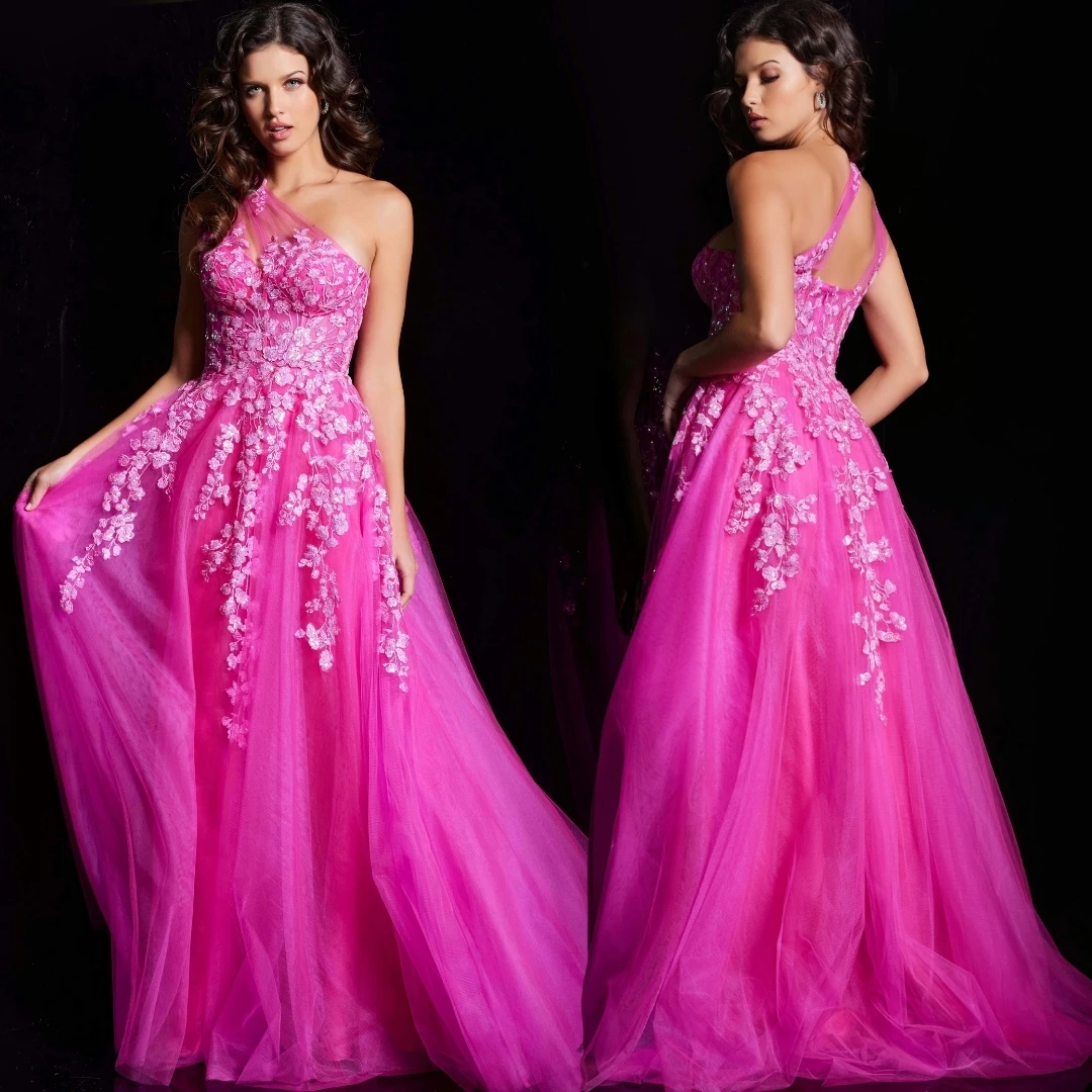 Jiayigong Prom Exquisite High Quality One-shoulder A-line Lace Celebrity es Net/Tulle
Jiayigong Prom Exquisite High Quality One-shoulder A-line Lace Celebrity es Net/Tulle