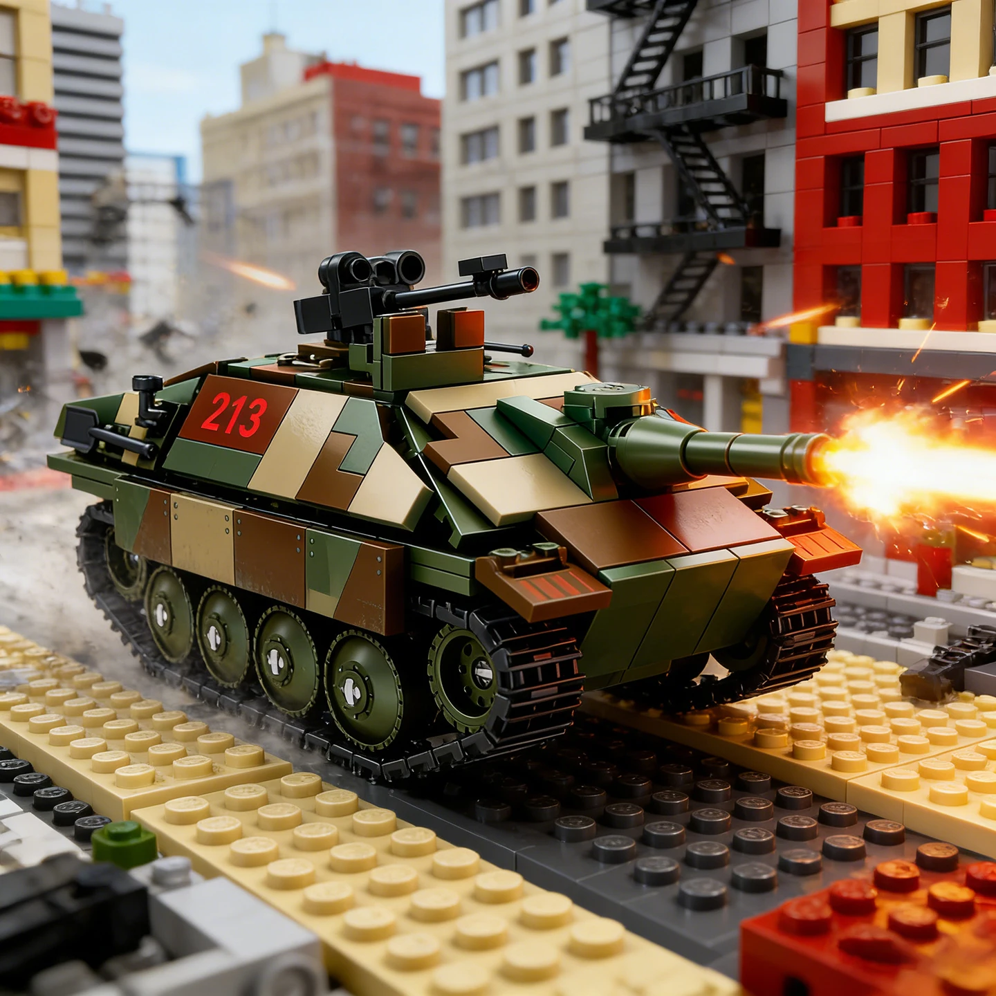 JG.PZ.38(T) Stalker Tank Destroyer: Military Vehicle Building Blocks, Tracked Armored Vehicle Model, Toy
JG.PZ.38(T) Stalker Tank Destroyer: Military Vehicle Building Blocks, Tracked Armored Vehicle Model, Toy