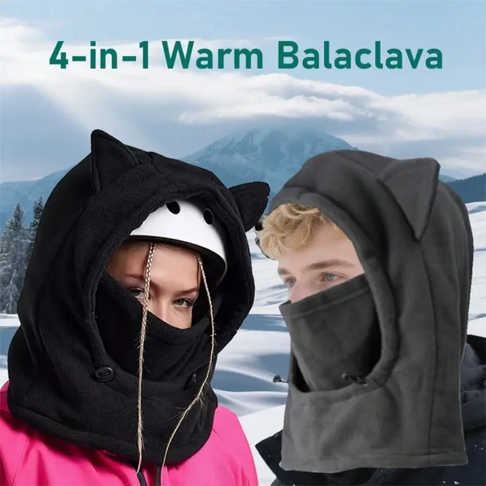 Windproof Ski Balaclava Ear Protection Thermal Cap Motorcycle Helmet Hat Warm Cold Weather Snowboard Hooded Hat Winter Sports
Windproof Ski Balaclava Ear Protection Thermal Cap Motorcycle Helmet Hat Warm Cold Weather Snowboard Hooded Hat Winter Sports