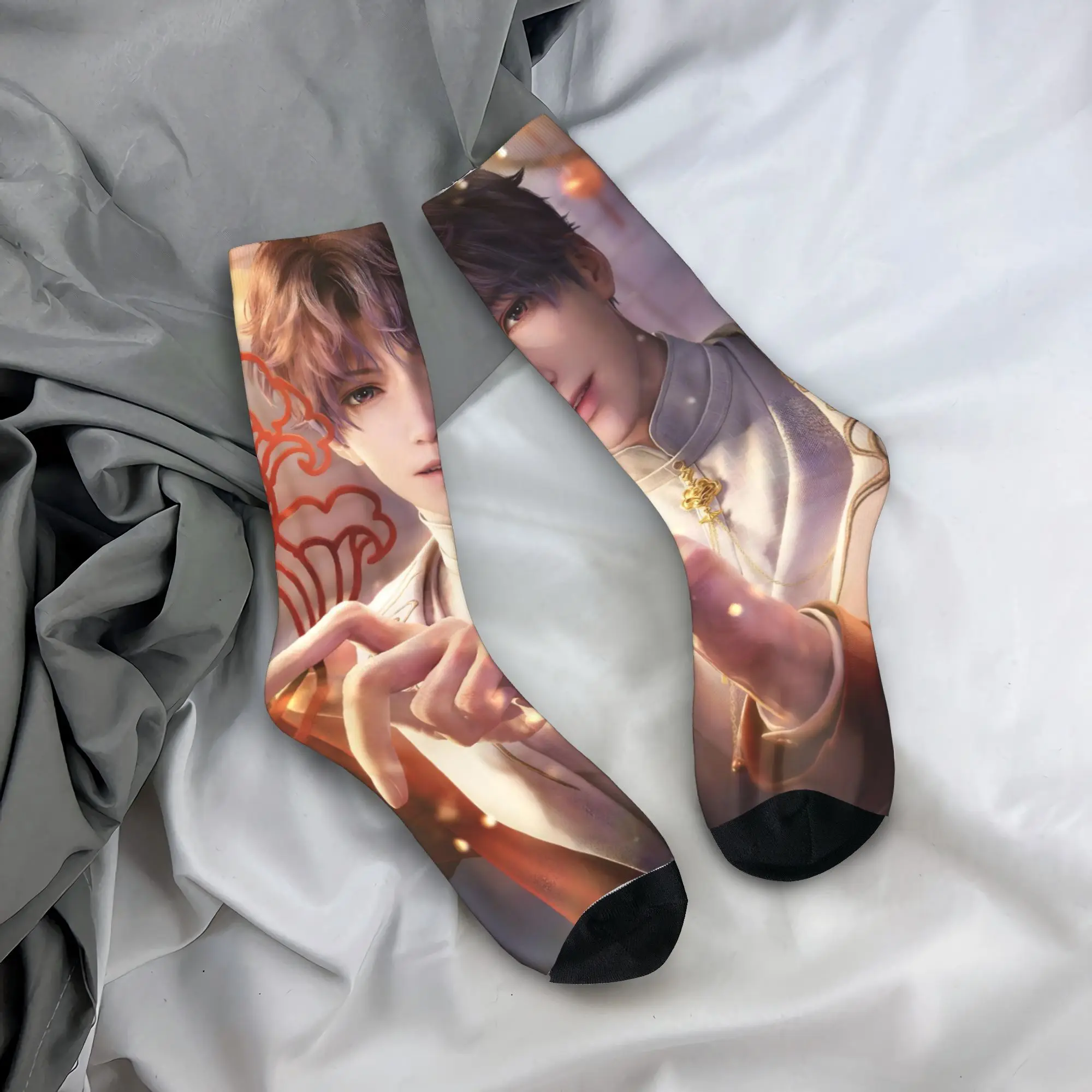 Autumn Winter Retro Women Men Love And Deepspace Rafayel Socks Non-slip Basketball Socks
Autumn Winter Retro Women Men Love And Deepspace Rafayel Socks Non-slip Basketball Socks