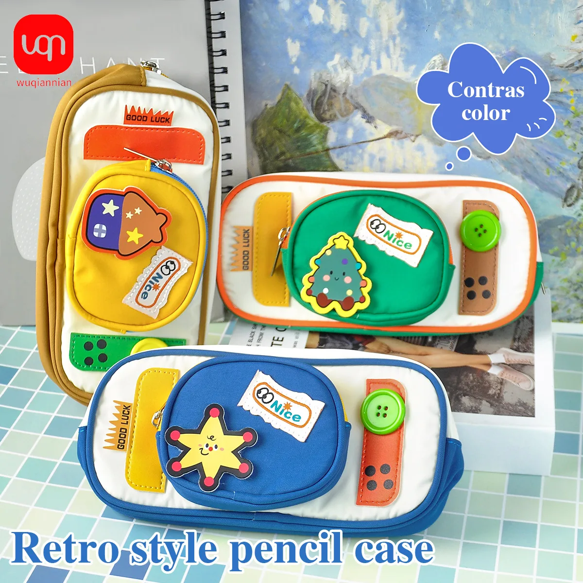 WQN-1PC Morandi Color Pencil Bag Multilayer Stationery Pencil Bag School & Office Stationery
WQN-1PC Morandi Color Pencil Bag Multilayer Stationery Pencil Bag School & Office Stationery