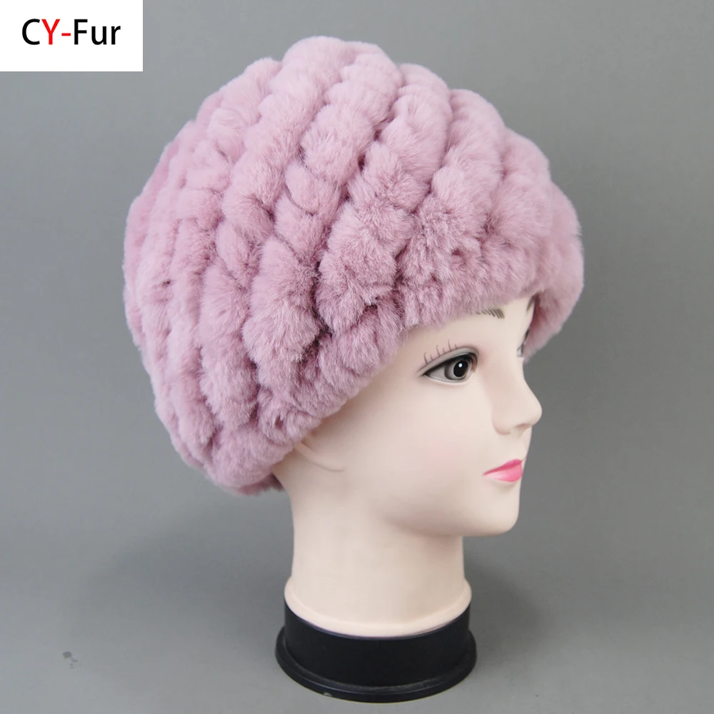 Hot Sale Lady Real Rex Rabbit Winter Fur Hat For Women Russian Real Fur Knitted Cap Headgear Winter Warm Women Hat Beanie Hats
Hot Sale Lady Real Rex Rabbit Winter Fur Hat For Women Russian Real Fur Knitted Cap Headgear Winter Warm Women Hat Beanie Hats