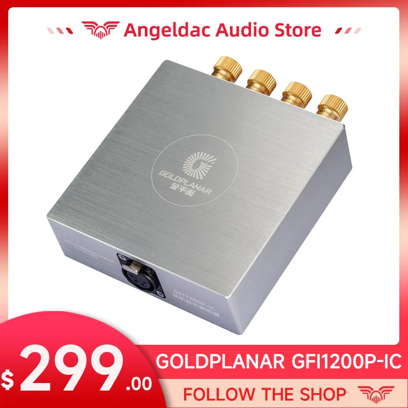 Gold Planar GFI1200P-IC Impedance Converter for Headphones Dual Transformers for High-Efficiency Output Pre-order a Week
Gold Planar GFI1200P-IC Impedance Converter for Headphones Dual Transformers for High-Efficiency Output Pre-order a Week