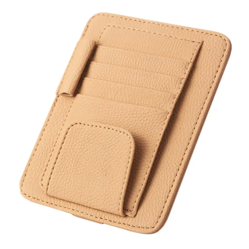 Car Interior Storage Sun Visor Organizer Accessories Skin Texture Wallet Clips Mount Sleeve
Car Interior Storage Sun Visor Organizer Accessories Skin Texture Wallet Clips Mount Sleeve