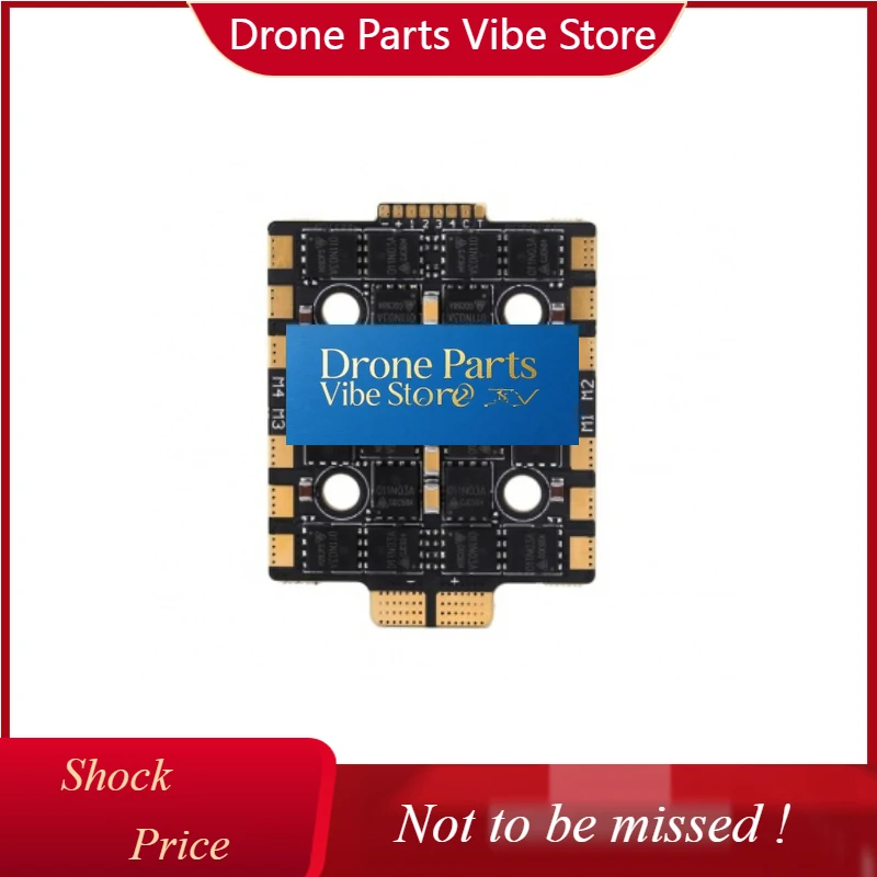 DParts1F60A 4-8S 4-in-1 60A ESC Brushless Speed Controller For FPV Racing Dr-one / RC Quadcopter
DParts1F60A 4-8S 4-in-1 60A ESC Brushless Speed Controller For FPV Racing Dr-one / RC Quadcopter