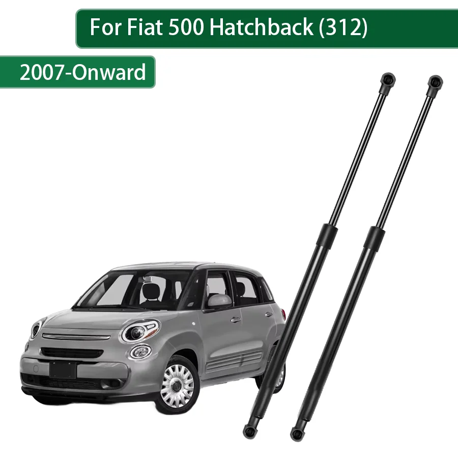 2pcs Tailgate Boot Gas Struts for Fiat 500 Hatchback (312) 51785412 2007-Onward
2pcs Tailgate Boot Gas Struts for Fiat 500 Hatchback (312) 51785412 2007-Onward