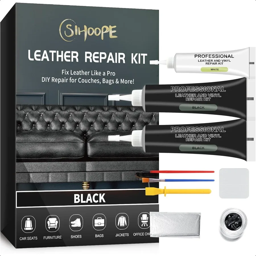 Комплект для ремонта кожи. Автомобильные сиденья. Диван. Ремонт куртки и кошелька. Отверстия для ожогов. Подряпины. Срывы. Восстанавливает искусственный винил. Искусственный и настоящий Le.
Комплект для ремонта кожи. Автомобильные сиденья. Диван. Ремонт куртки и кошелька. Отверстия для ожогов. Подряпины. Срывы. Восстанавливает искусственный винил. Искусственный и настоящий Le.