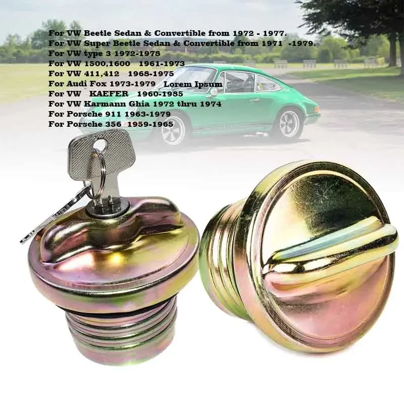 Gas Cap for BMW 530i 1976-1978, 320i 630CSi Porsche 911 1976-1979 930 1978-1979 VW Super Dasher VW Type1 Type3 Type4, Audi Vos,
Gas Cap for BMW 530i 1976-1978, 320i 630CSi Porsche 911 1976-1979 930 1978-1979 VW Super Dasher VW Type1 Type3 Type4, Audi Vos,