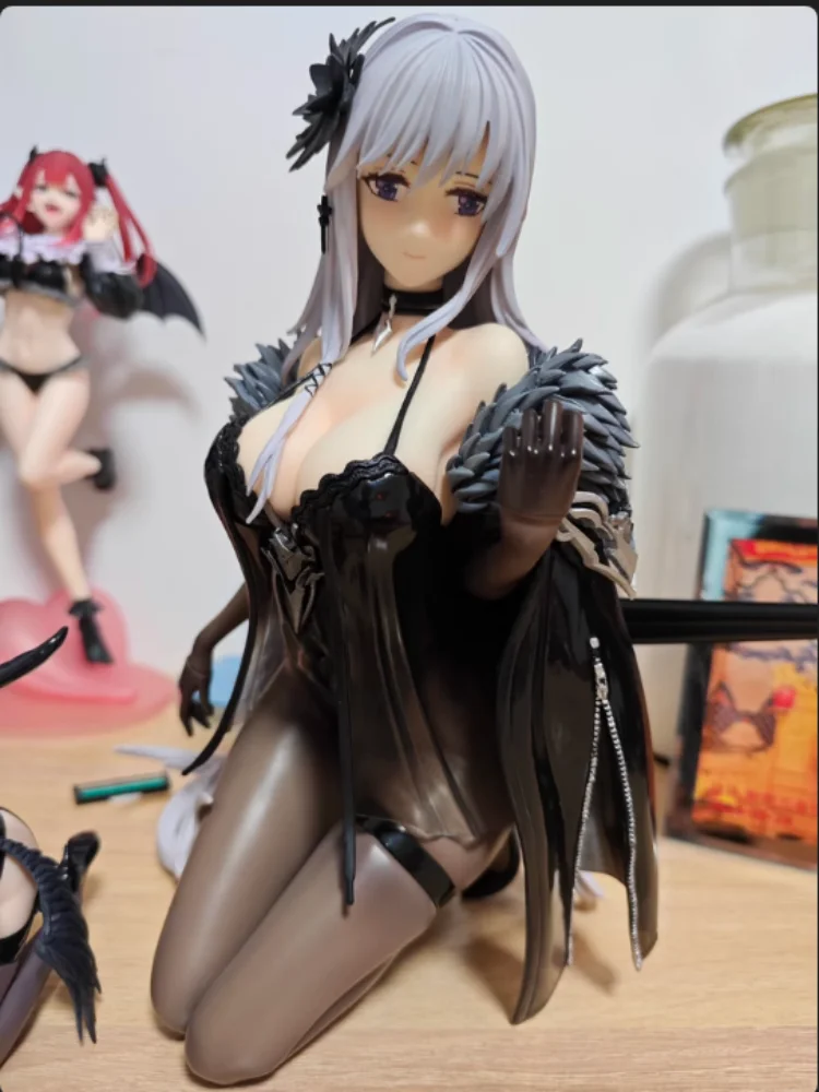 1/4 Goddess Laksis Misty Anime Figure Kneeling Posture Model Thin Gauze Black Silk Sexy Girl Adult Collection Desktop Decor Gift
1/4 Goddess Laksis Misty Anime Figure Kneeling Posture Model Thin Gauze Black Silk Sexy Girl Adult Collection Desktop Decor Gift