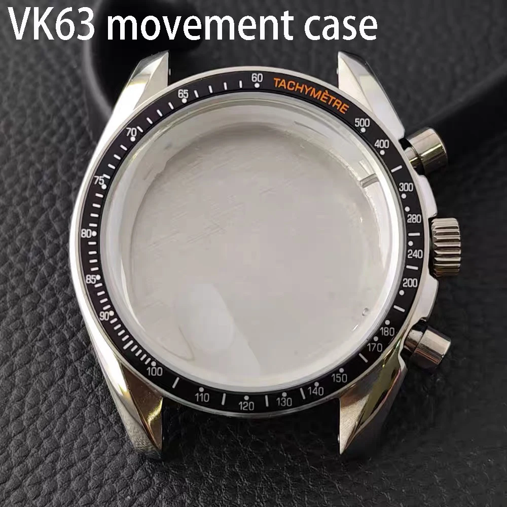 39.7mm Men's watches metal case Fix VK63 movement case watch accessories watch parts Fits 20mm strap Watch Box
39.7mm Men's watches metal case Fix VK63 movement case watch accessories watch parts Fits 20mm strap Watch Box