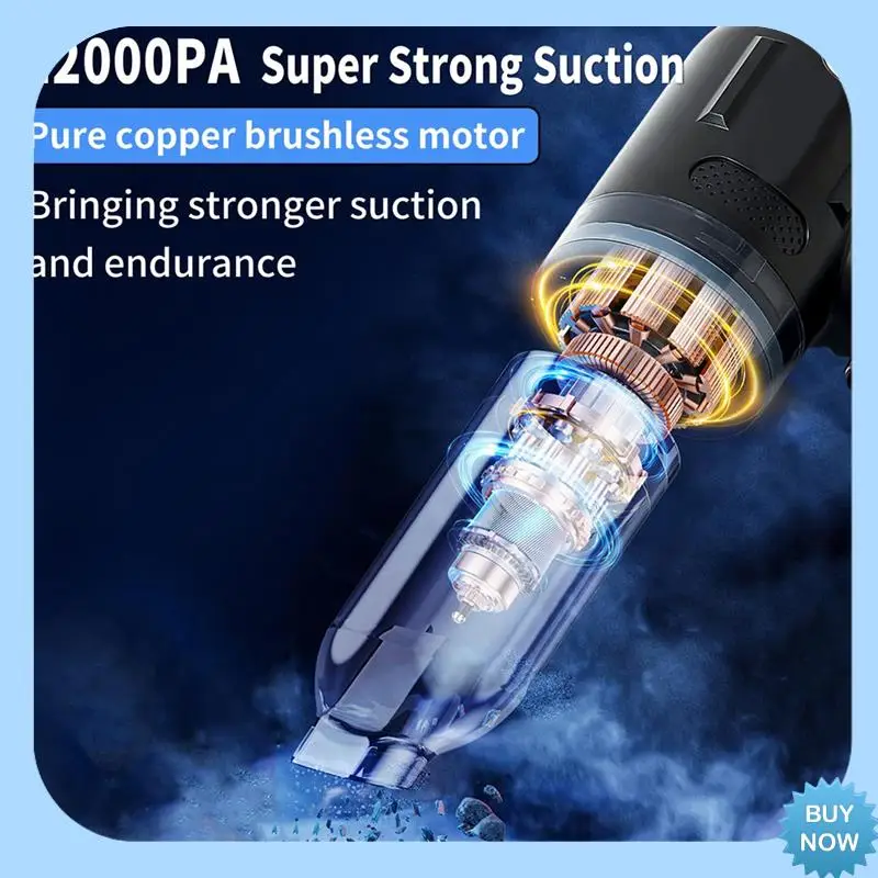 A47Z Handheld Vacuums Cleaner Car Vacuum Cordless Powerful,12000Pa Super Suction, Hand Cleaners Brushless Vacuums,Dust Buster
A47Z Handheld Vacuums Cleaner Car Vacuum Cordless Powerful,12000Pa Super Suction, Hand Cleaners Brushless Vacuums,Dust Buster