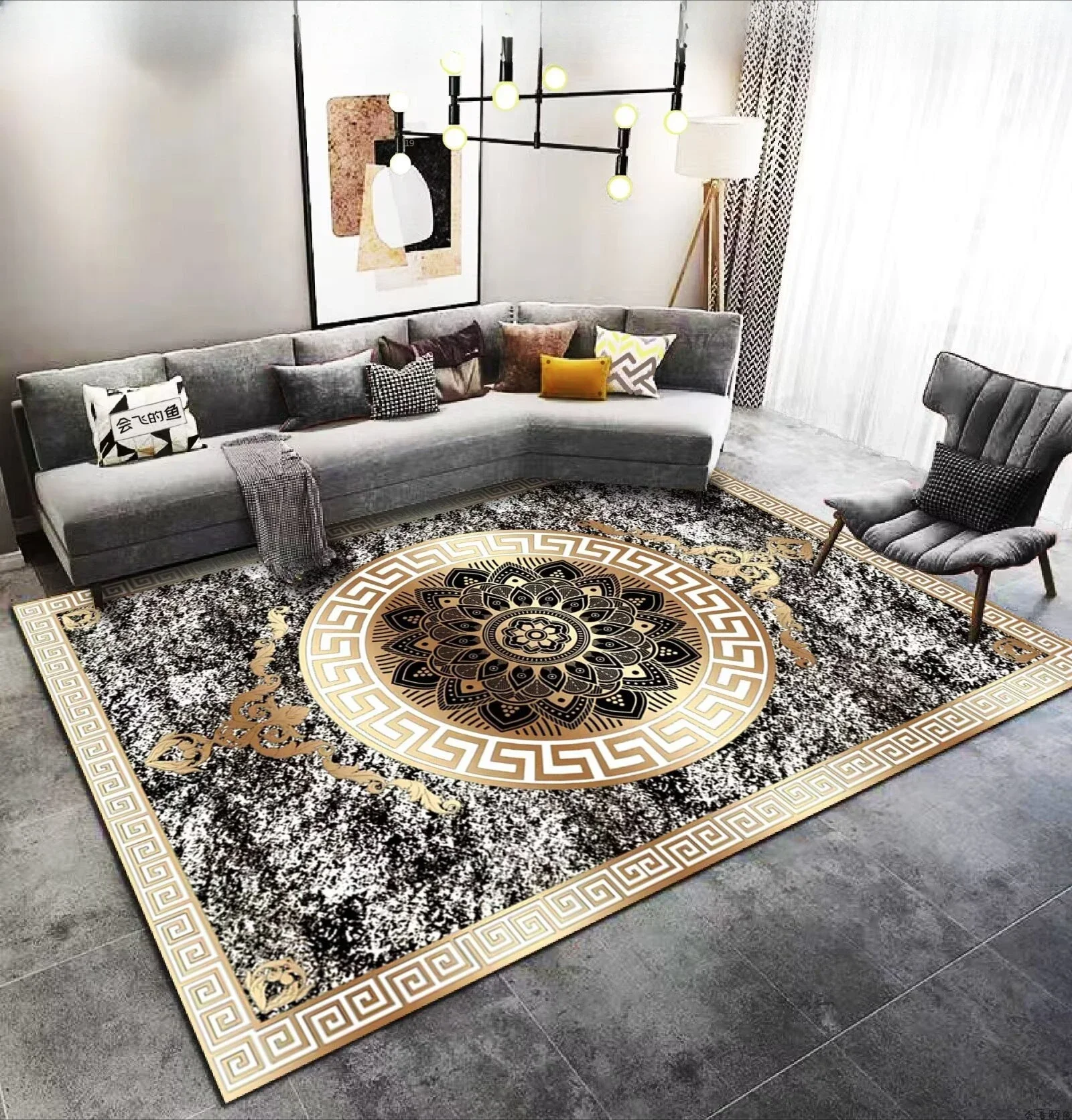 Скандинавский роскошный коврик: современный нескользящий коврик для гостиной, спальни под диваном
Скандинавский роскошный коврик: современный нескользящий коврик для гостиной, спальни под диваном