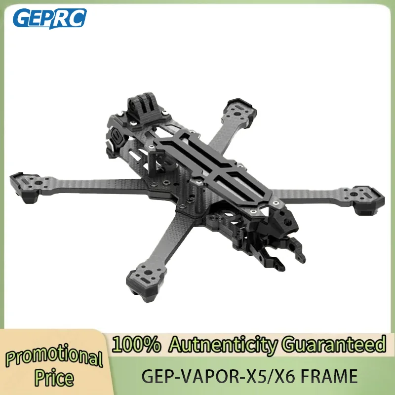 GEPRC GEP-Vapor-X5 X6 Frame Parts for RC FPV Quadcopter Drone Accessories RC Parts
GEPRC GEP-Vapor-X5 X6 Frame Parts for RC FPV Quadcopter Drone Accessories RC Parts