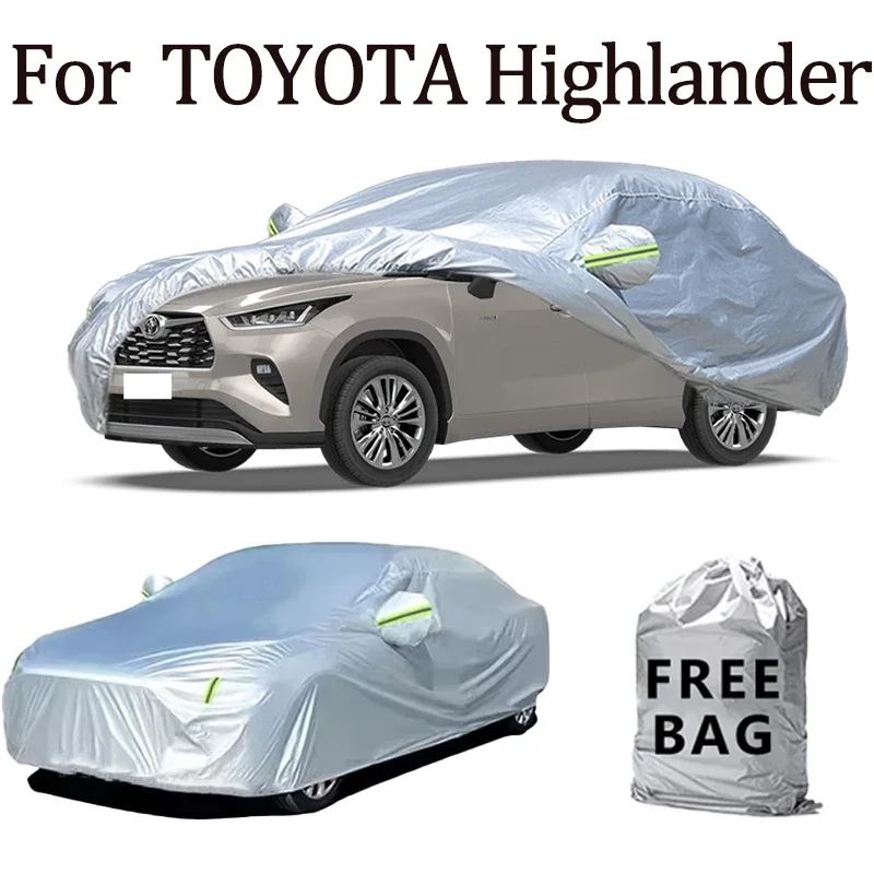 Для TOYOTA Highlander автомобильный чехол уличные защитные чехлы снежный солнцезащитный козырек водостойкий пылезащитный внешний УФ автомобильные аксессуары
Для TOYOTA Highlander автомобильный чехол уличные защитные чехлы снежный солнцезащитный козырек водостойкий пылезащитный внешний УФ автомобильные аксессуары