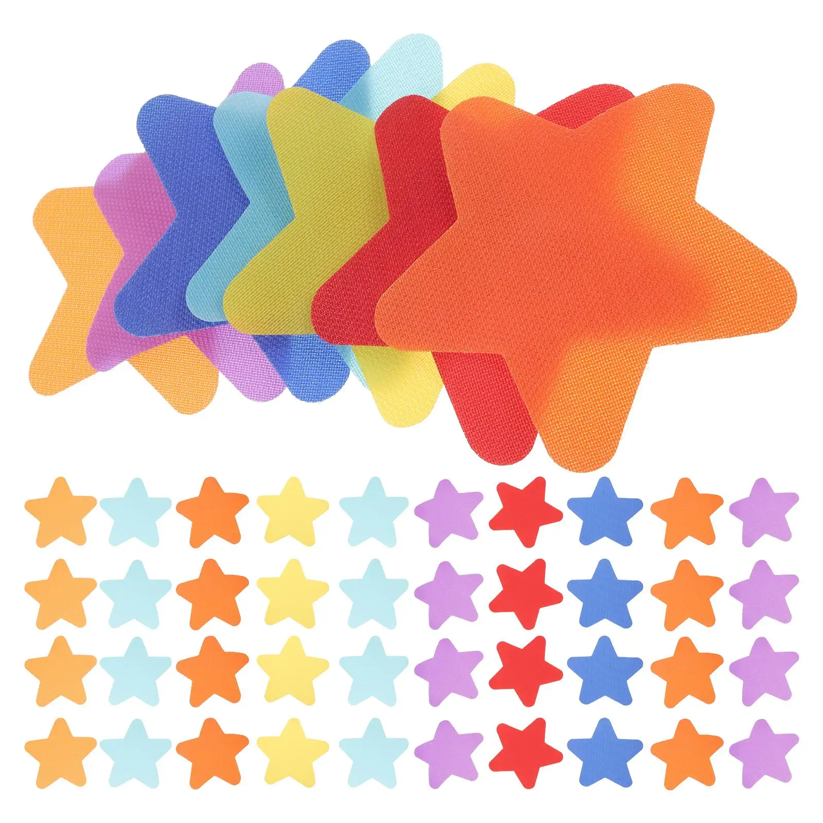 50 Pcs Carpet Markers Star Shaped Stickers Floor Spots Classroom Game Decals Kids Educational Playthings Preschool Supplies
50 Pcs Carpet Markers Star Shaped Stickers Floor Spots Classroom Game Decals Kids Educational Playthings Preschool Supplies