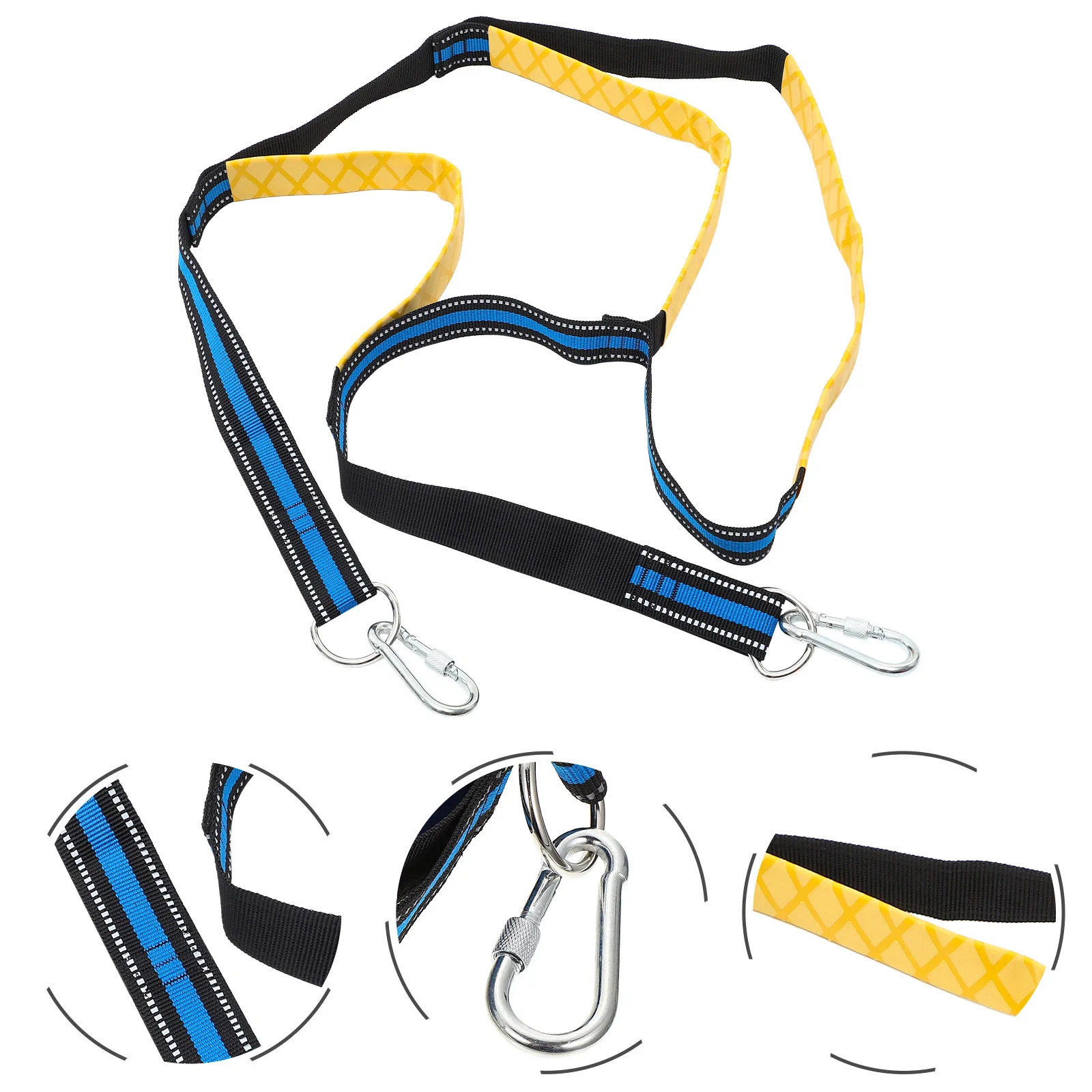 Inflatable Boat Boarding Ladder Strong Wear-Resistant Easy Storage for Kayak Canoe Dock Hanging Climbing Rope Ladder
Inflatable Boat Boarding Ladder Strong Wear-Resistant Easy Storage for Kayak Canoe Dock Hanging Climbing Rope Ladder