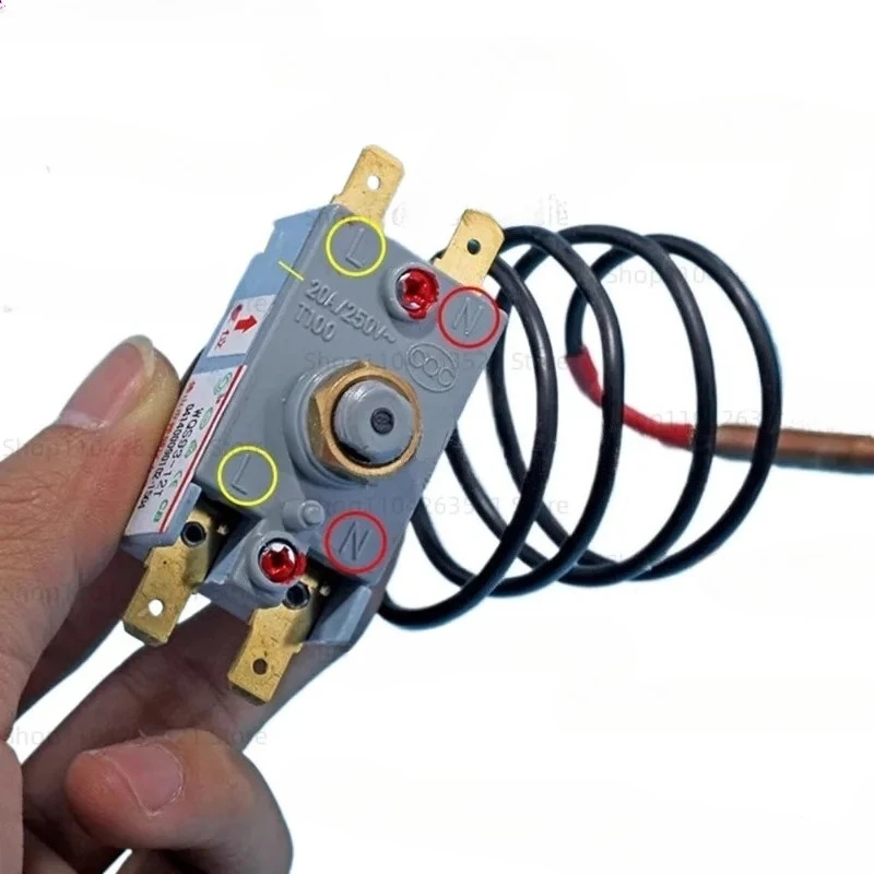 Thermostat WQS93-12T Controller Replacement Accories Manual Reset Electric Water Heater Temperature Control Universal WQS95-1
Thermostat WQS93-12T Controller Replacement Accories Manual Reset Electric Water Heater Temperature Control Universal WQS95-1