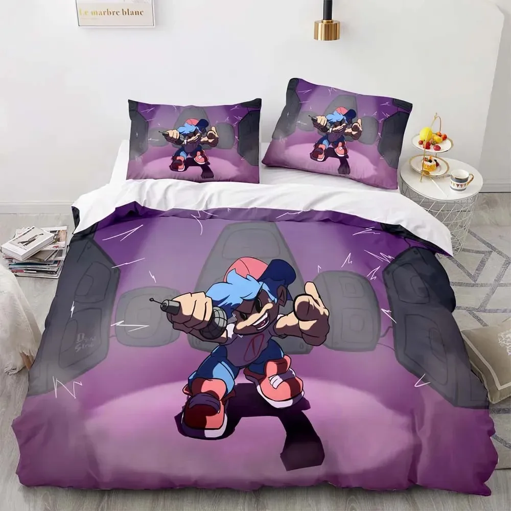 Game Friday Night Funkin 3D NEW Duvet Cover Pillowcase Bedding Set Adult Girl Bedroom Decoration Children Single Double Large
Game Friday Night Funkin 3D NEW Duvet Cover Pillowcase Bedding Set Adult Girl Bedroom Decoration Children Single Double Large
