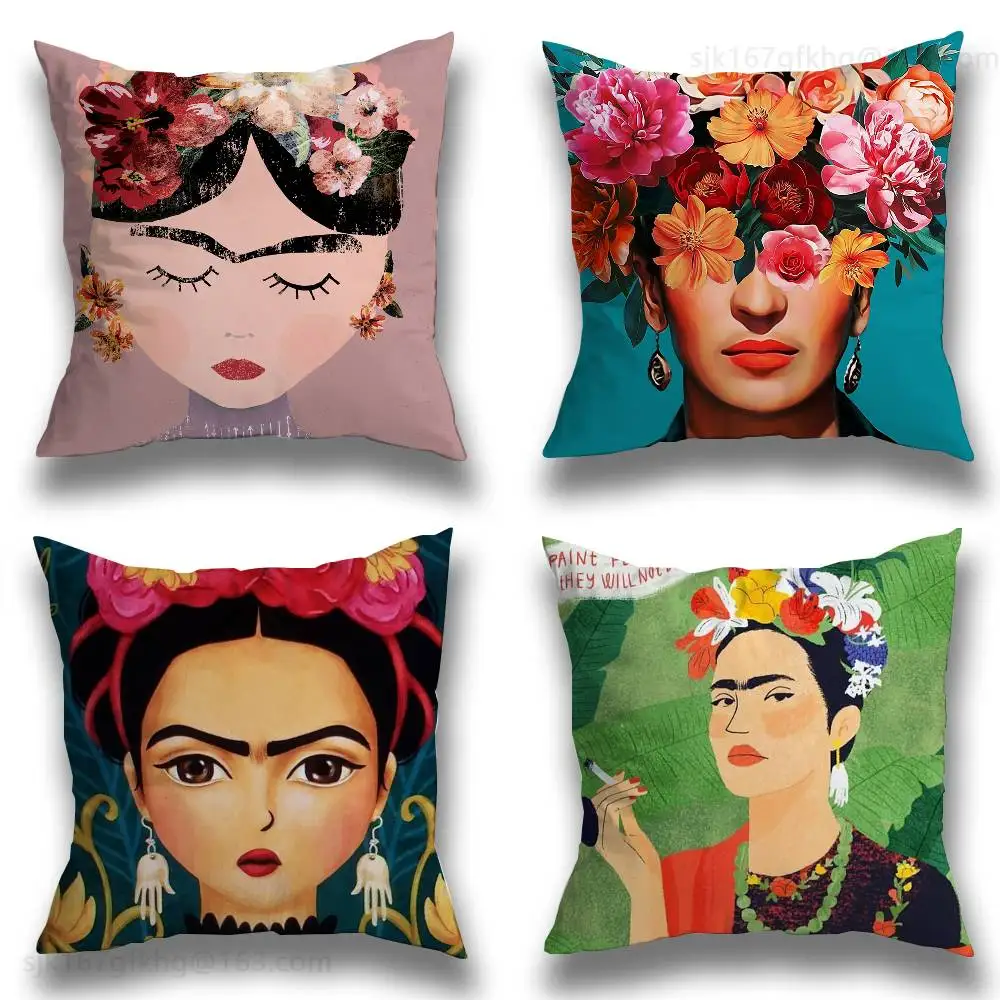 F-Frida K-K Women Art Pillow Case Pillow Case Living Room Sofa Cushion Cover Suitable For Home Bedroom Room Decoration
F-Frida K-K Women Art Pillow Case Pillow Case Living Room Sofa Cushion Cover Suitable For Home Bedroom Room Decoration