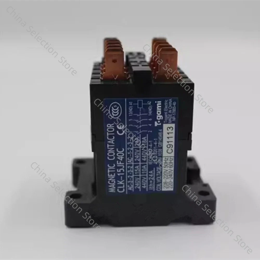 Новый контактор переменного тока для бытового контактора CLK-15JF40C AC220V
Новый контактор переменного тока для бытового контактора CLK-15JF40C AC220V