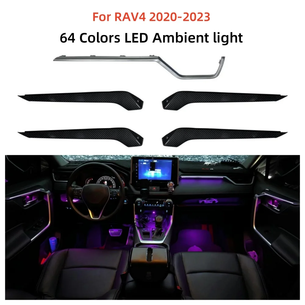 64 цвета, автомобильный Стайлинг, Φ для TOYOTA RAV4 2020-2023, динамическая атмосфера, Φ, автозапчасти, высокое качество, Новинка
64 цвета, автомобильный Стайлинг, Φ для TOYOTA RAV4 2020-2023, динамическая атмосфера, Φ, автозапчасти, высокое качество, Новинка