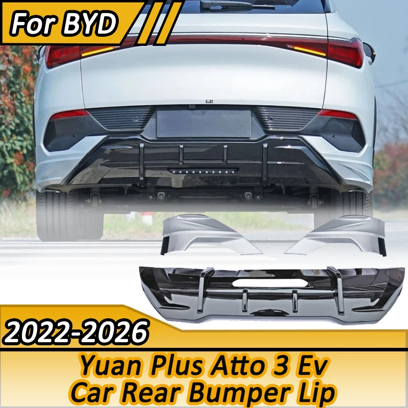 Car Rear Bumper Lip For BYD Yuan Plus Atto 3 Ev 2022 2023 2024 2025 2026 Splitter Diffuser Spoiler Accessories BodyKits Tuning
Car Rear Bumper Lip For BYD Yuan Plus Atto 3 Ev 2022 2023 2024 2025 2026 Splitter Diffuser Spoiler Accessories BodyKits Tuning