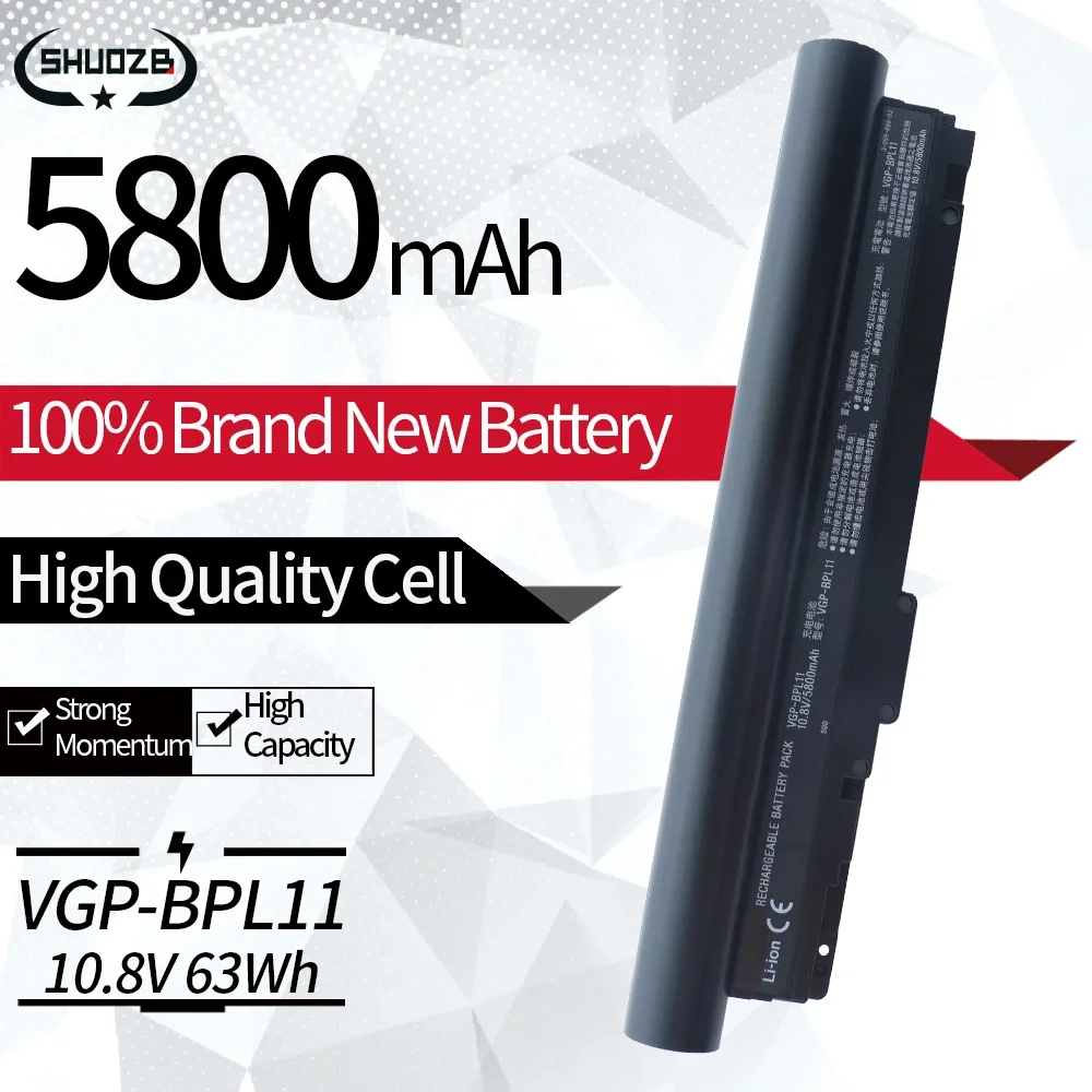 VGP-BPL11 VGP-BPS11 Laptop Battery For SONY VAIO TZ Series TZ90S TZ92S TZ130N/B TZ160CB TZ170N/N TZ17GN/B TZ90HS TZ90NS VGN-TZ11
VGP-BPL11 VGP-BPS11 Laptop Battery For SONY VAIO TZ Series TZ90S TZ92S TZ130N/B TZ160CB TZ170N/N TZ17GN/B TZ90HS TZ90NS VGN-TZ11