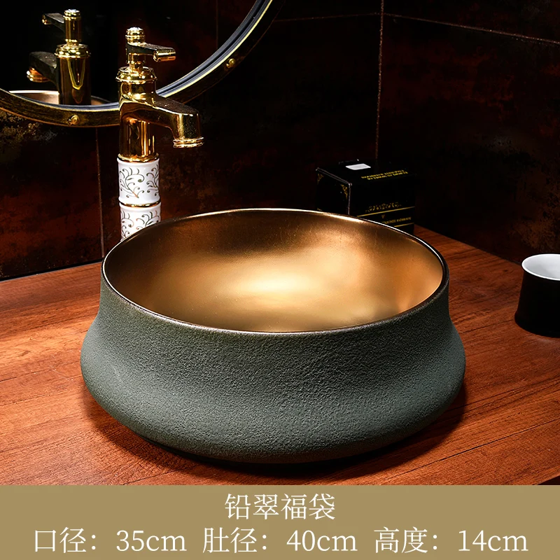 Ceramic Painting Art Lavabo Bathroom Vessel Sinks round counter top wash basin price
Ceramic Painting Art Lavabo Bathroom Vessel Sinks round counter top wash basin price