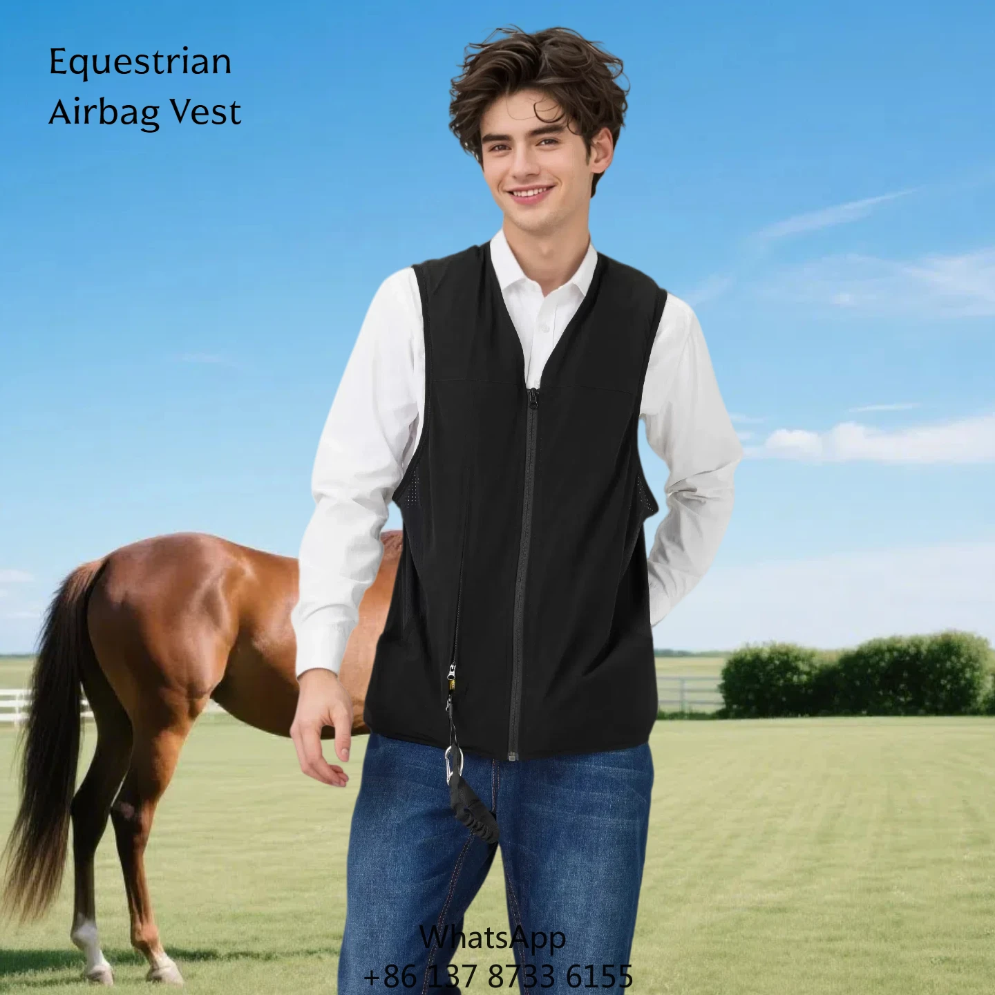 All-Season Windproof Breathable Waterproof Sportswear-Adult Size Airbag Vest For Bike Equestrian Riding Plus Size
All-Season Windproof Breathable Waterproof Sportswear-Adult Size Airbag Vest For Bike Equestrian Riding Plus Size