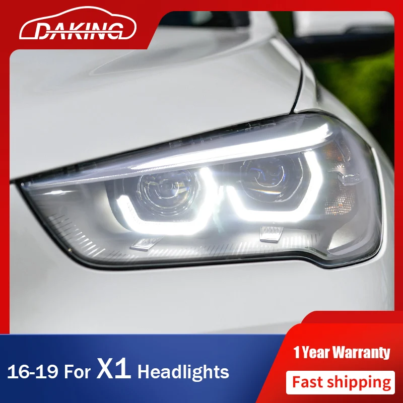 Car LED Headlights for BMW X1 2016-2019 LED DRL Yellow Turn Signal Lamp LED Lens Projector Headlamps Auto Accessories
Car LED Headlights for BMW X1 2016-2019 LED DRL Yellow Turn Signal Lamp LED Lens Projector Headlamps Auto Accessories